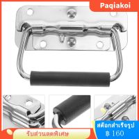 Paqiakoi 4pcs สปริงโหลดพื้นผิวติดตั้งที่จับแหวนเรือดึงมือจับมือจับ