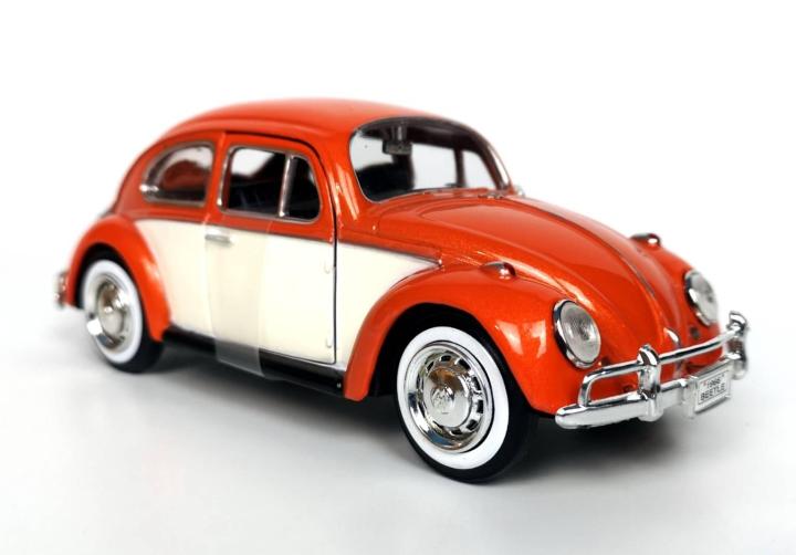 โมเดลรถเหล็กรถ-โฟล์ค-เต่า-1966-volkswagen-beetle-scale-1-24