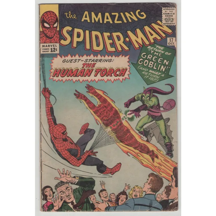 Amazing Spider-Man 17, 18, 25, 31 (1964-65) Intro Gwen Stacy, Mary Jane,  Harry Osborn. Avengers, FF | Lazada PH
