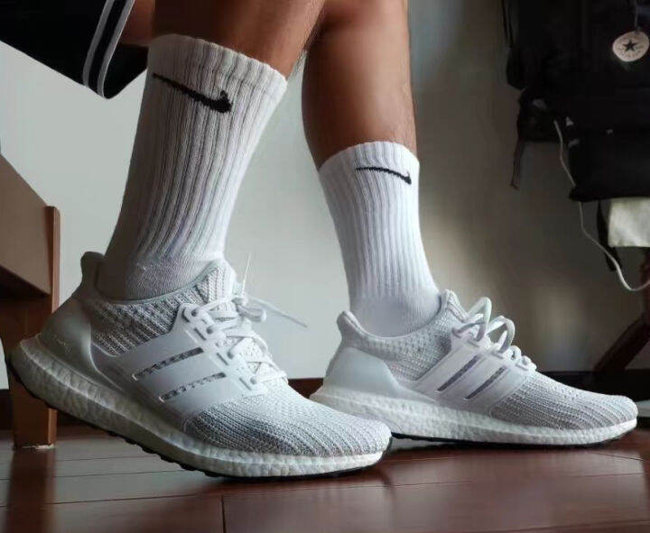 adidas ultra boost all white mens