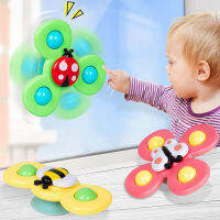 1pcs Baby Cartoon Fidget Spinner Toys Colorful Insect Gyro Educational Toy Kids Fingertip Rattle Bath Toys for Boys Girls Gift