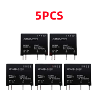 5PCS โมดูลรีเลย์ G3MB-202P G3MB 202P DC-AC PCB SSR 5V DC Out 240V AC 2A Solid State โมดูลรีเลย์-JHU STORE