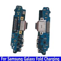 ต้นฉบับสําหรับ Samsung Galaxy Fold USB Port Charger Dock Plug Connector Board FLex Cable สําหรับ Samsung Fold SM-F900F Mic Board