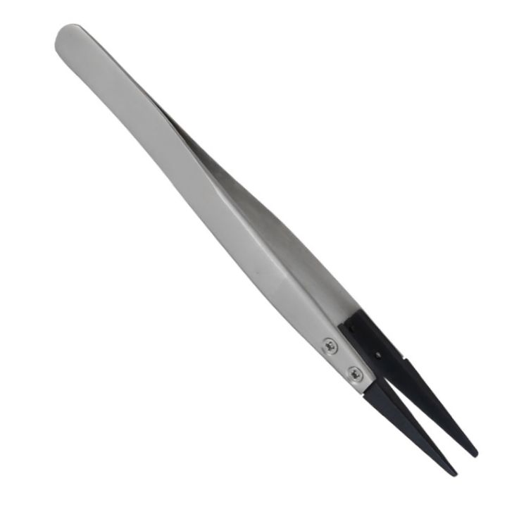 f75991-steel-tweezer-with-pointed-plastic-tip-for-changing-watch-battery-watch-repeair-tools