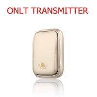 Smart Self-Powered กริ่งประตูไร้สายไม่มีแบตเตอรี่กันน้ำ Gold Chime กริ่งประตูบ้านสหรัฐฯยุโรปสหราชอาณาจักรปลั๊ก1ปุ่ม4 Receiver