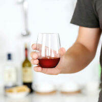 Sixth Street 2/4Pcs แก้วไวน์พลาสติกกันกระแทก Unbreakable Red Wine Tumbler Glasses Cups