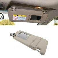 1PC Car Sun Visor With Light Sunvisor For Toyota Camry 07-11 Accessories Auto Sun Shade Beige Grey Sun Visors 74320-06800-B0