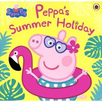 Peppa Pig - Peppa S summer holiday Peppa Pigs summer vacation story picture book parent-child bedtime story books childrens English learning 2-6 years old English original imported books