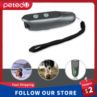 3 in 1 Anti Barking Stop Bark Dog Training LED Ultrasonic Anti Bark Barking Dog Training Repeller อุปกรณ์ควบคุมเทรนเนอร์ใหม่ล่าสุด