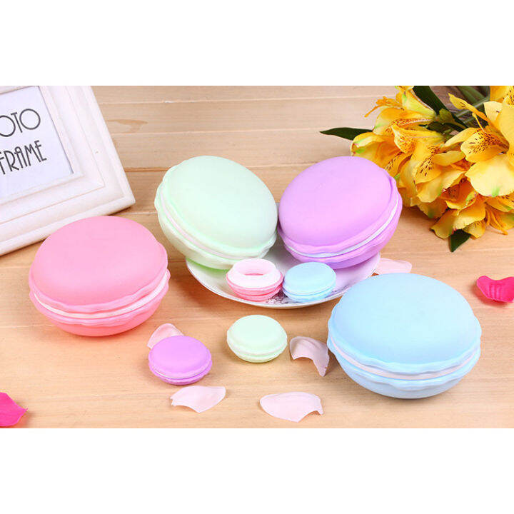 Macaron Jewelry Box Sealed Pill Box Large Jewelry Ring Necklace ...