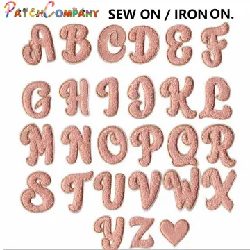 Buy Iron On Patches Letters online