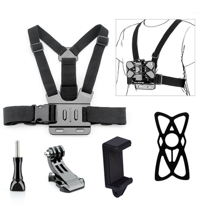 Hot Sale-Mobile Phone Chest Strap Mount GoPro Chest Harness Holder for ...