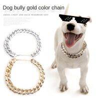 [Big Spade] PetFightingPet FashionDog Bully Gold Chain สร้อยคอสุนัขขนาดเล็กและขนาดกลาง