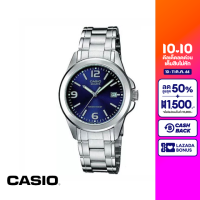 CASIO นาฬิกาข้อมือ CASIO รุ่น LTP-1215A-2ADF วัสดุสเตนเลสสตีล สีน้ำเงิน