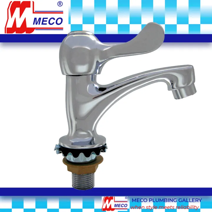 Meco Bathroom Faucet Sink Brass Chrome V Silver Lazada Ph