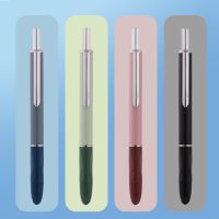 OASO ปากกาหมึกซึม A016แบบกดปิดอัตโนมัติปากกาเขียนนักเรียนคัดลายมือขนาด0.5มม. ดินสอหมึกสำหรับใช้ในสำนักงานของขวัญ
