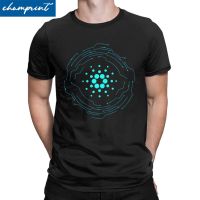 Ada เสื้อยืดลําลอง แขนสั้น พิมพ์ลาย Cryptocurrency Trade Cardano สําหรับผู้ชาย  W6QM