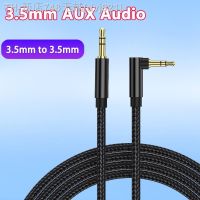 【CW】۞✘  3.5mm elbow Aux Cable Jack Audio Car Headphone Cord Male To