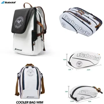 Genuine Babolat Tennis Backpack Pure Wimbledon Co-branding Tennis Padel  Squash Badminton Rackets Bag Large Capacity Raquete Bags