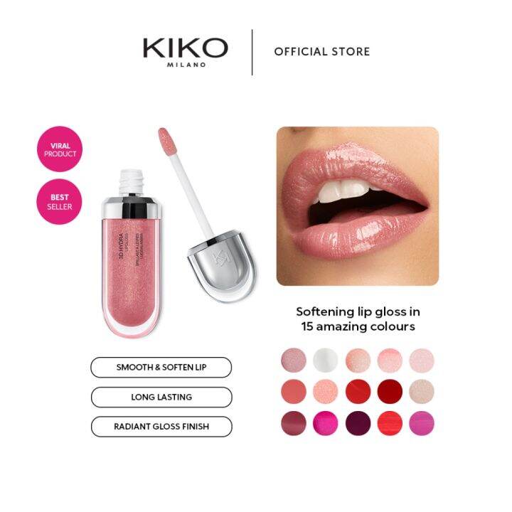 KIKO Milano 3D Hydra Lip Gloss Lazada PH