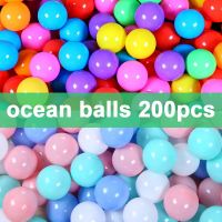 Ocean Balls Colorful Soft Water Pool Wave Ball Baby Children Funny Toys Eco-Friendly Stress Air Ball Outdoor Indoor Sport 5.5/7 Balloons