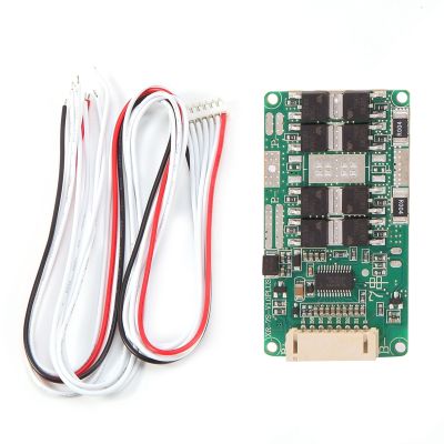 BMS 7S 24V 18A Lithium 18650 Battery Charging Protection Board PCB PCM Common Port for Electric Tools/UPS