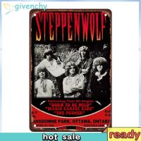 [givenchy1.my] Steppenwolf Rock Band Vintage Metal Plate Tin Sign Plaque for Bar Club Poster