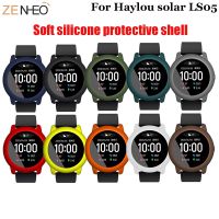 For Haylou Solar LS05 Smart Watch TPU Soft Silicone Screen Protector Frame Protect Shell Full Protection