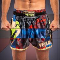 กางเกงขาสั้น VENUM GIANT CAMO MUAY THAI