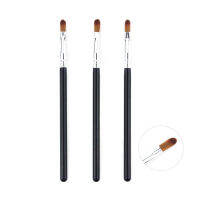 10Pcs Lip Brush ยาง Handle ลิปสติกแปรงแต่งหน้า Wands Applicator Spoolers เครื่องสำอางคอนซีลเลอร์แปรง Make Up Tool