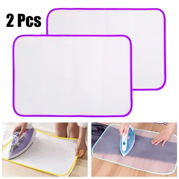 40*90cm Cloth Guard Protective Press Mesh Protective Insulation Ironing  Board Cover Random Colors Against Pressing Pad Ironing