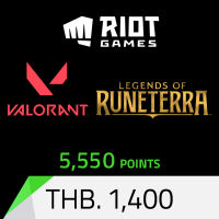 Riot Cash (Valorant,Legends of Runeterra) 5550 Point