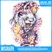 แฟชั่นใหม่ ถูกมาก!!!!!! Temporary tattoo sticker สติีกเกอร์แทททู วินเทจ รอยสักชั่วคราว รอยักปลอม รอยสักเท่ๆ รอยสักแขน ขนาด 15 x 21 เซนติเมตร