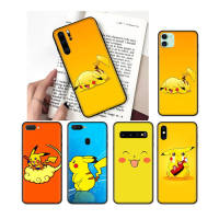 NO158 Cute Pikachu Protective เคสโทรศัพท์ หรับ Samsung A72 A02S A02 2 A52 A03 A33 A12 A32 M02 A42 A73 A03S A53 A22 A13 Quantum Core ซิลิโคน ปก