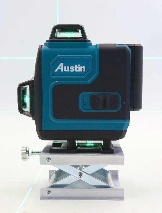 austin-เครื่องวัดระดับเลเซอร์-16-เส้น-4-แกน-ลำแสงสีเขียว-คมชัด-ใช้ได้ทั้งภายในอาคาร-และภายนอกอาคารในที่ร่ม