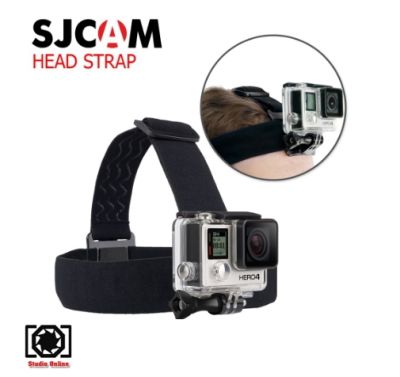 SJCam Head Strap สายรัดหัวแอคชั่นแคม ใส่ SJ Gopro ได้