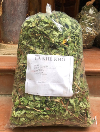 1kg lá khế phơi khô nhà làm thoa dị ứng, nổi mề đay, cảm nắng - ảnh sản phẩm 1