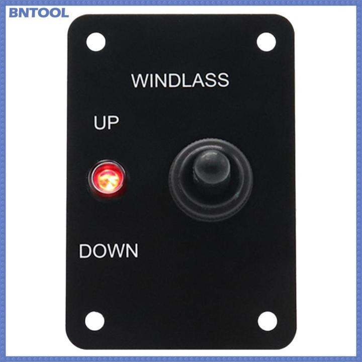 BNTOOL Windlass UP / DOWN toggle switch control panel Red display 12V
