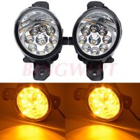 1คู่รถจัดแต่งทรงผมไฟ LED หมอกไฟวิ่งกลางวัน DRL สำหรับ Nissan Almera Altima Versa Maxima X-Trail (T30) 2001-2006