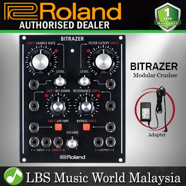 Roland Aira Bitrazer Modular Crusher Effects Module With Bluetooth Control  Lazada