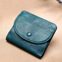 Unisex Genuine Leather Wallet Mini Coin Purse Brand Designer Women And Men Leather Wallet Small Coin Pocket Money Change Bag