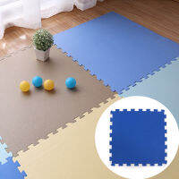 12 Pieces Puzzle Mat Soft Comfortable EVA Foam Padding Tiles Play Mat Blue