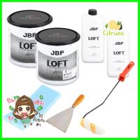 สีเท็กเจอร์ JBP INFINITE LOFT สีเทาอ่อน 11.22 กิโลกรัมTEXTURED PAINT JBP INFINITE LOFT LIGHT GREY 11.22KG **ด่วน สินค้าเหลือไม่เยอะ**