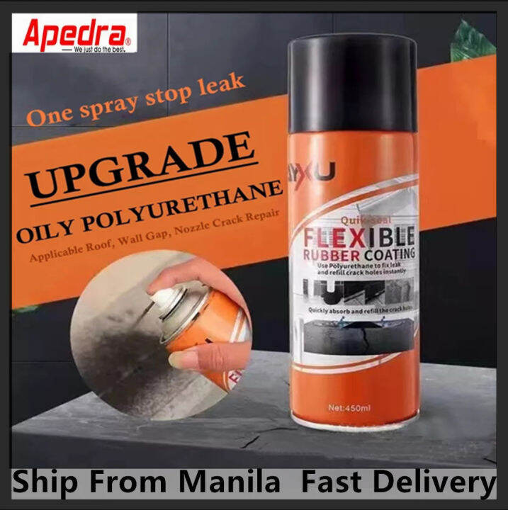 Quick Seal Flexible Rubber Coating (450ml) Waterproof Spray Sealant