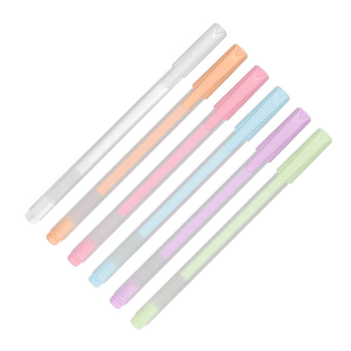 6 Pack Dot Glue Pens Sticks with 6 Refills Professional for Collages