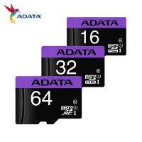 100% ต้นฉบับ ADATA Micro การ์ด SD 64GB การ์ดความจำ32GB การ์ด Micro SDHC C10 16GB แฟลชการ์ดคลาส10บัตร TF U1สำหรับสมาร์ทโฟน