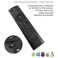 Q5 Air Mouse (มีGyro)+ voice remote for android box smart tv รีโมท 2.4Ghz tx6 h96 แถมถ่าน บริการเก็บเงินปลายทาง