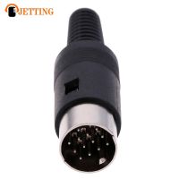 ☞❀ 1PC DIN Plug 13 PIN Male Inline Audio Adapter Connector DIN-13P Plug Audio AV Connector For Keyboard Audio Computer Kenwood Icom