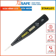 Bút thử điện kỹ thuật số Stanley 66-137-S bút thử điện điện tử màn hình LCD kèm đèn Neon, hiển thị nhanh và chính xác, có quai gài áo [CHÍNH HÃNG][XSAFE] thumbnail