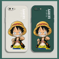 เคส Realme C2 case เคสซิลิโคนเหลวการ์ตูน Luffy การ์ตูน Luffys กันกระแทก Flocking ฝาครอบโทรศัพท์ป้องกัน